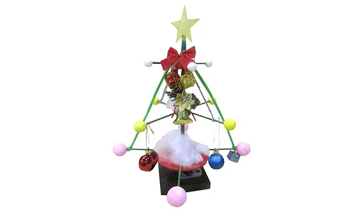 小学生工作教室「オルゴールのクリスマスツリー」 の画像