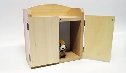 とびら付き本棚を作ろう！ の画像
