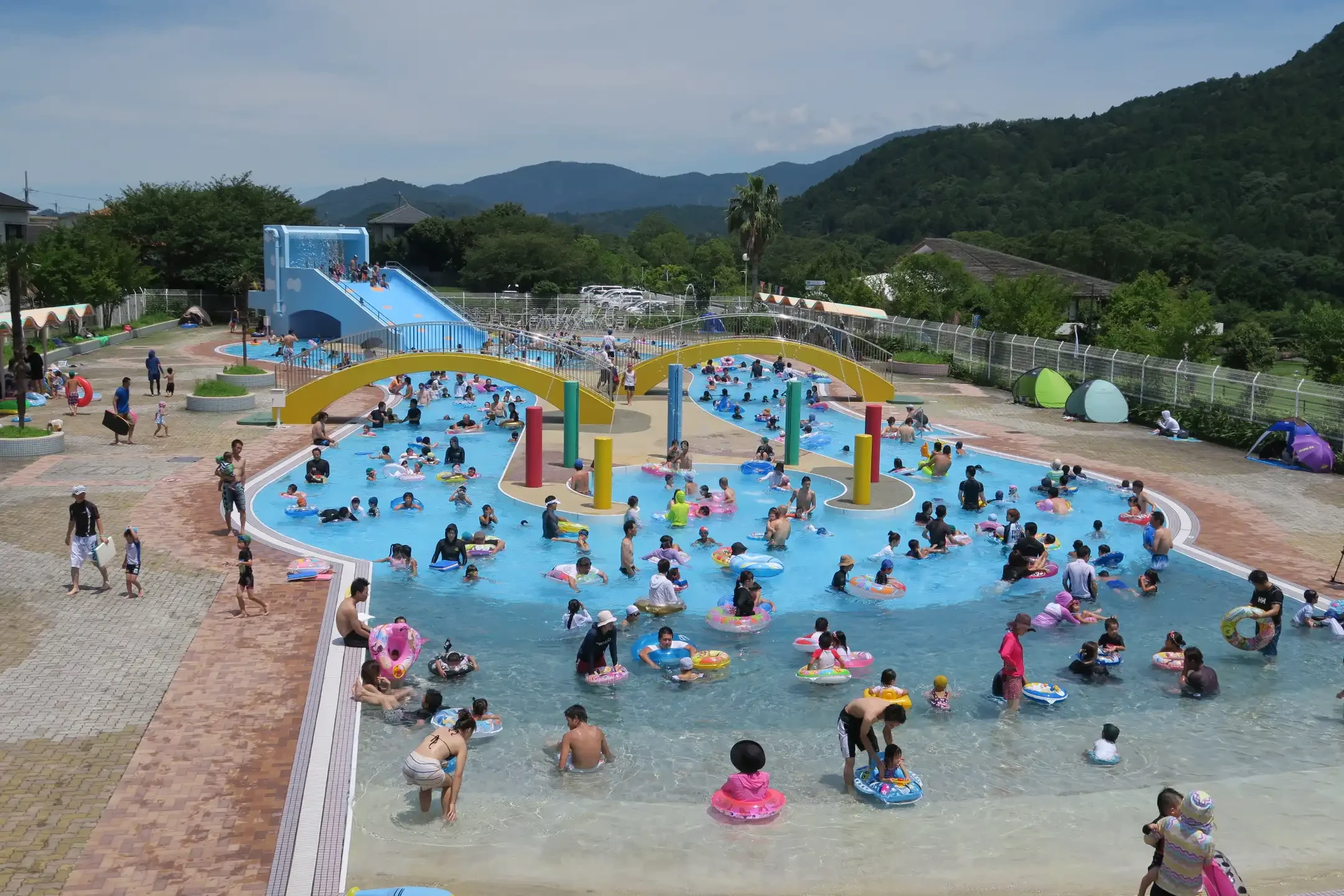 遊水プール鏡 夏の大冒険 の画像